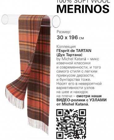 Шарф Унисекс FTQ.W220_GZ-556C/RUST